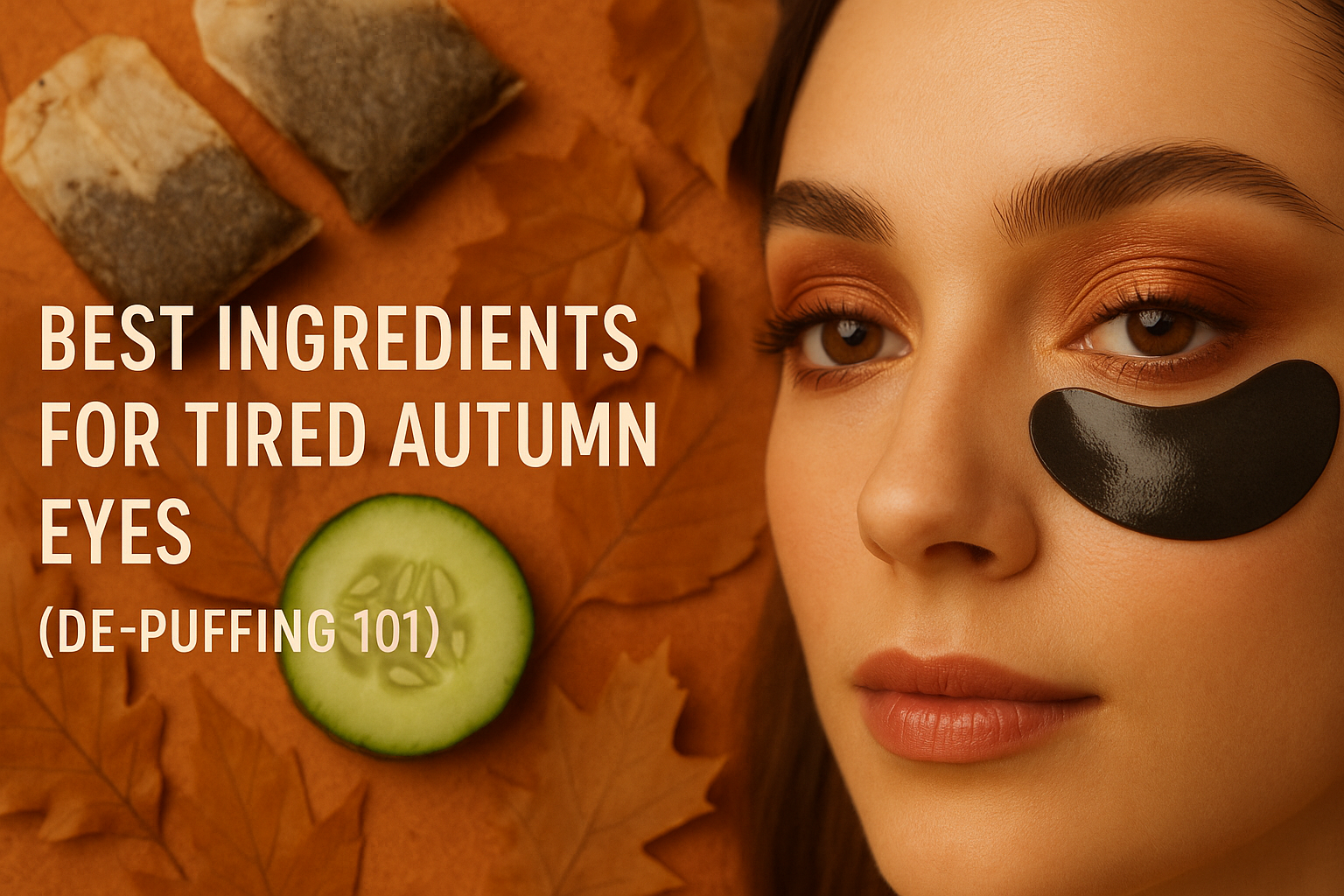 Best Ingredients for Tired Autumn Eyes (De-Puffing 101)